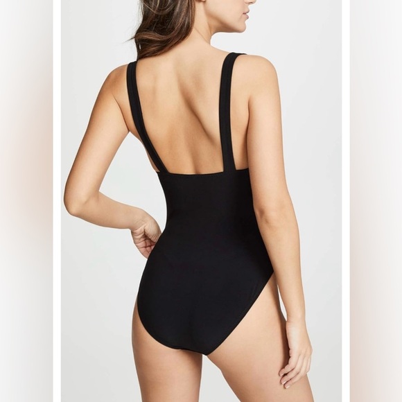 Norma Kamali Twisted Mia One Piece Swimsuit - Picture 3 of 8